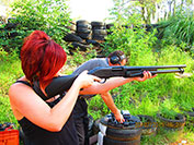 Girl_Shooting_target